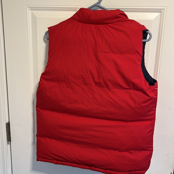 Polo by Ralph Lauren, reversible, red and navy vest - Picture 4 of 5